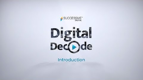 Digital Decode || Unlocking Potential Of Technology Transformations