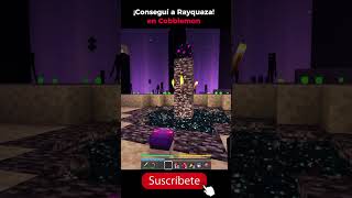 RAYQUAZA FINALMENTE ES MÍO 😱 #cobblemon #minecraft #shorts