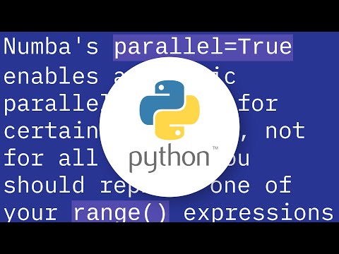 use multithreading in numba