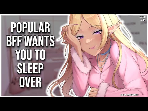 3DIO ASMR | Popular BFF Wants you to Sleepover on Valentine's Day 🩷 | Valley Girl Makeover