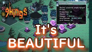 Scout Tower Projects per LEVEL! (King of Nothing buffs!)