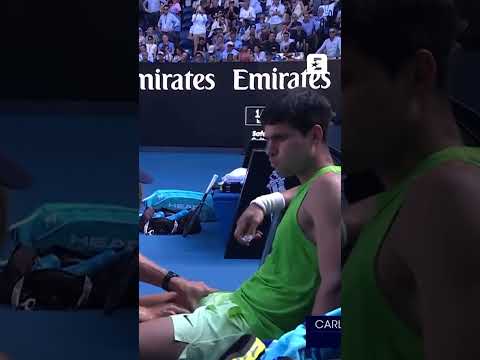 🤔​ Pour Zverev, Alcaraz avait seulement des crampes #tennis #australianopen #alcaraz