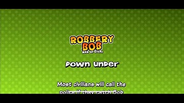 [Robbery Bob: Man of Steal Walkthrough] Secret Labs 6 - Down Under