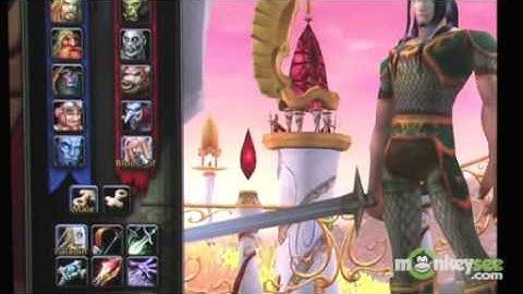 World of Warcraft Character Creation