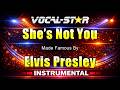She’s Not You - Elvis Presley KARAOKE Without Backing Vocals