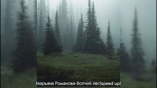 Марьяна Романова-Волчий лес(speed up)