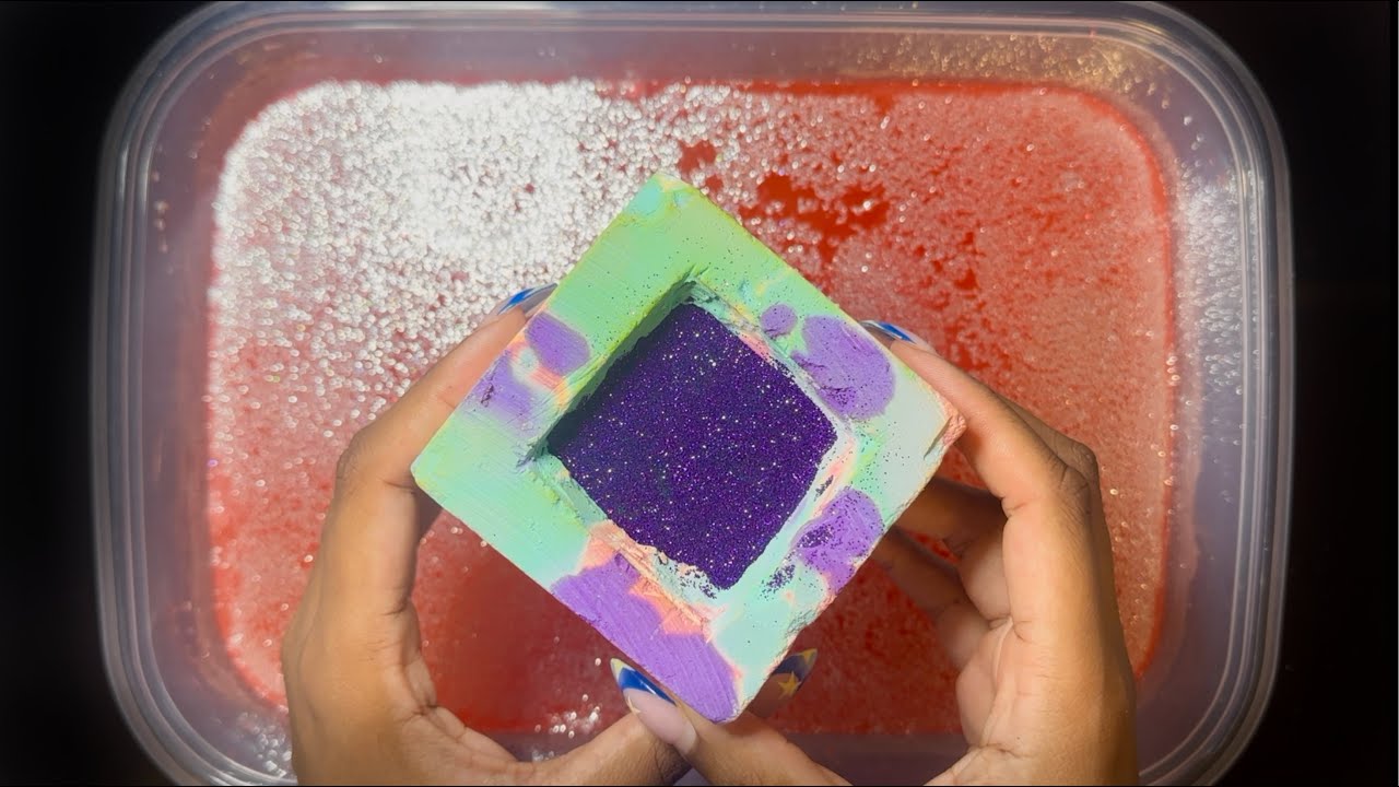 SIZZLING WATER CRUSH | #oddlysatisfying