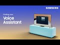 Finding voice assistants on your samsung tv  samsung us