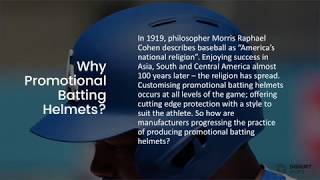 How It's Made: Promotional Batting Helmets