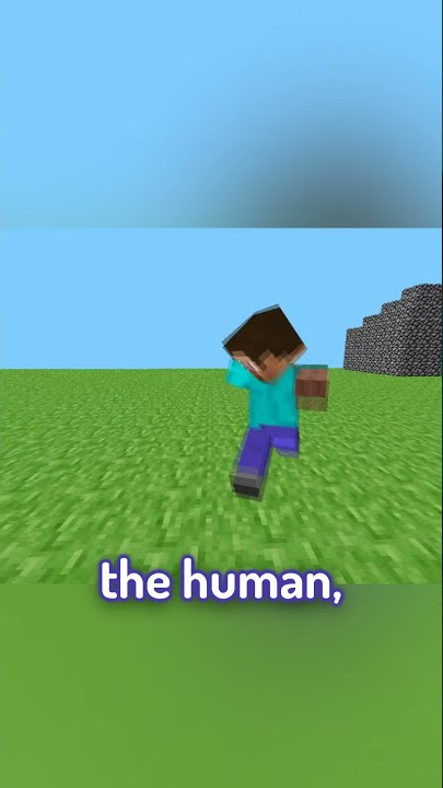 the first minecraft mob...
