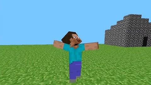 the first minecraft mob...