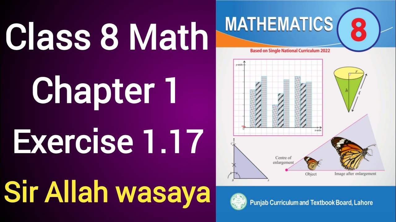 Class 8 Math New Book Chapter 1 Exercise 1.17 | Class 8 Math New Book ...