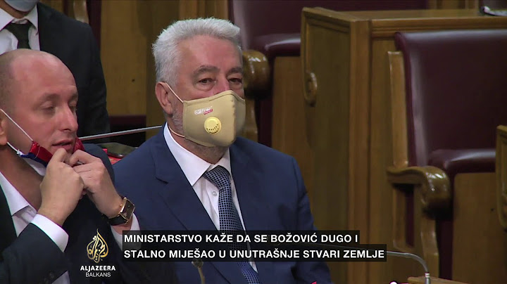 Ambasador Srbije proglašen personom non grata u Crnoj Gori