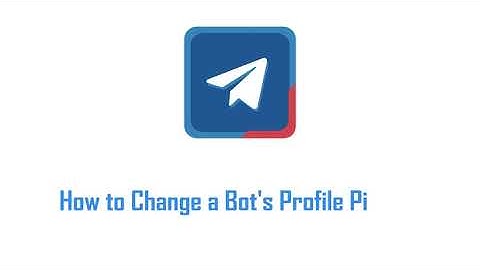 How to change the bot profile picture with Telegram to Jira Connector