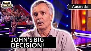 Johns Big Moment Ends With A Twist  Deal Or No Deal Australia  S12 E169