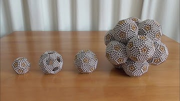 Icosidodecahedron Bubble Cluster | Tutorial | 1092/8712 Neodymium Magnetic Balls