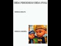 jujur aja gw lebih suka Upin Ipin yang dulu sih😌#capcut