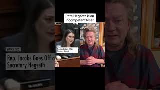 Pete Hegseth is an incompetent loser #duet #petehegseth #bootlicker #cosplay #coward #manchild #iran