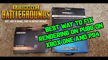 PUBG Xbox One & PS4 using SSD - ULTIMATE upgrade! Best way to improve without a X!