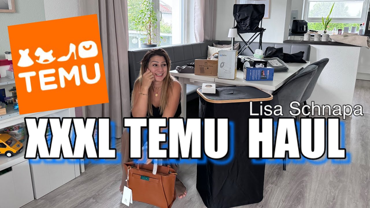 XXXXL TEMU HAUL | Mein Temu-Einkauf eskaliert | 3,09€ Küchen-Recycling-Behälter!🔁 | Gratisgeschenk🎁