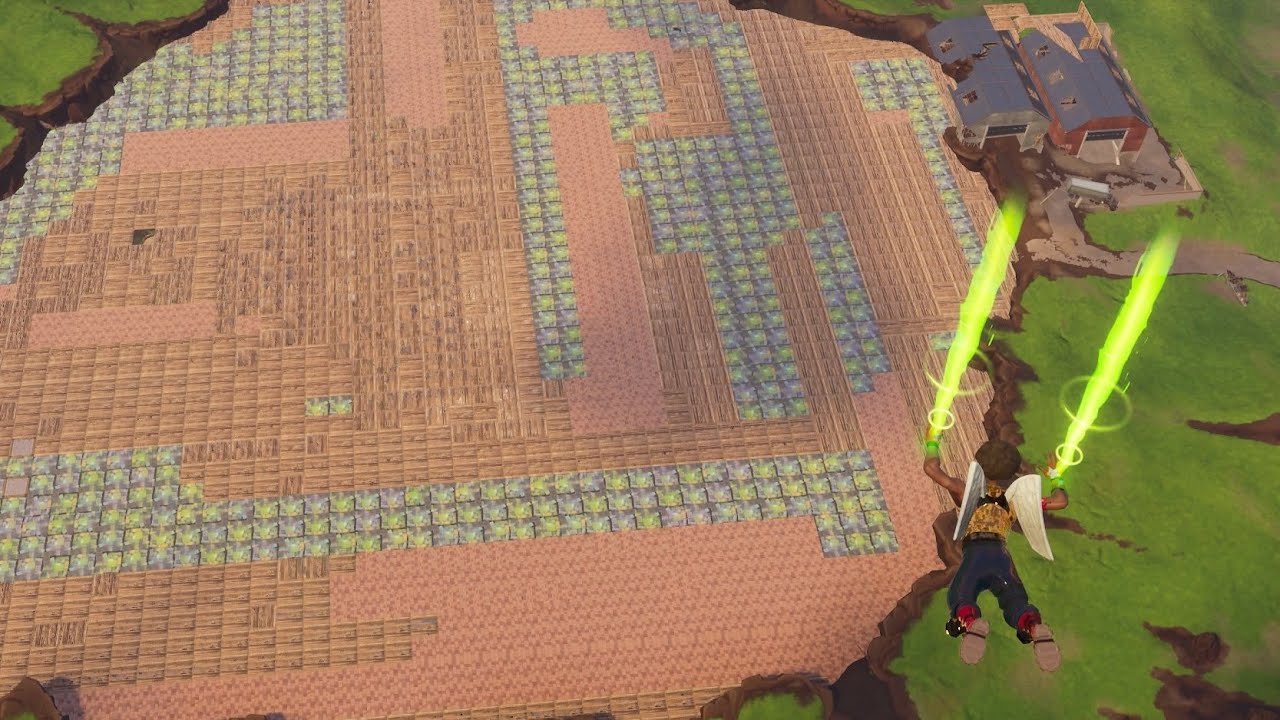 Covering Dusty Divot in Playground Mode! - YouTube