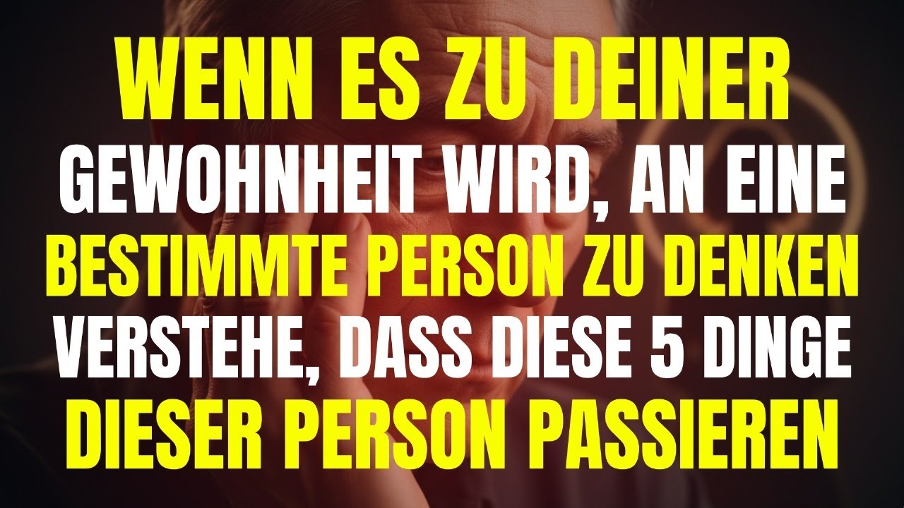 Wenn Du Nicht Aufhören Kannst, An Diese Person Zu Denken, Passieren Ihr Diese 5 Dinge…