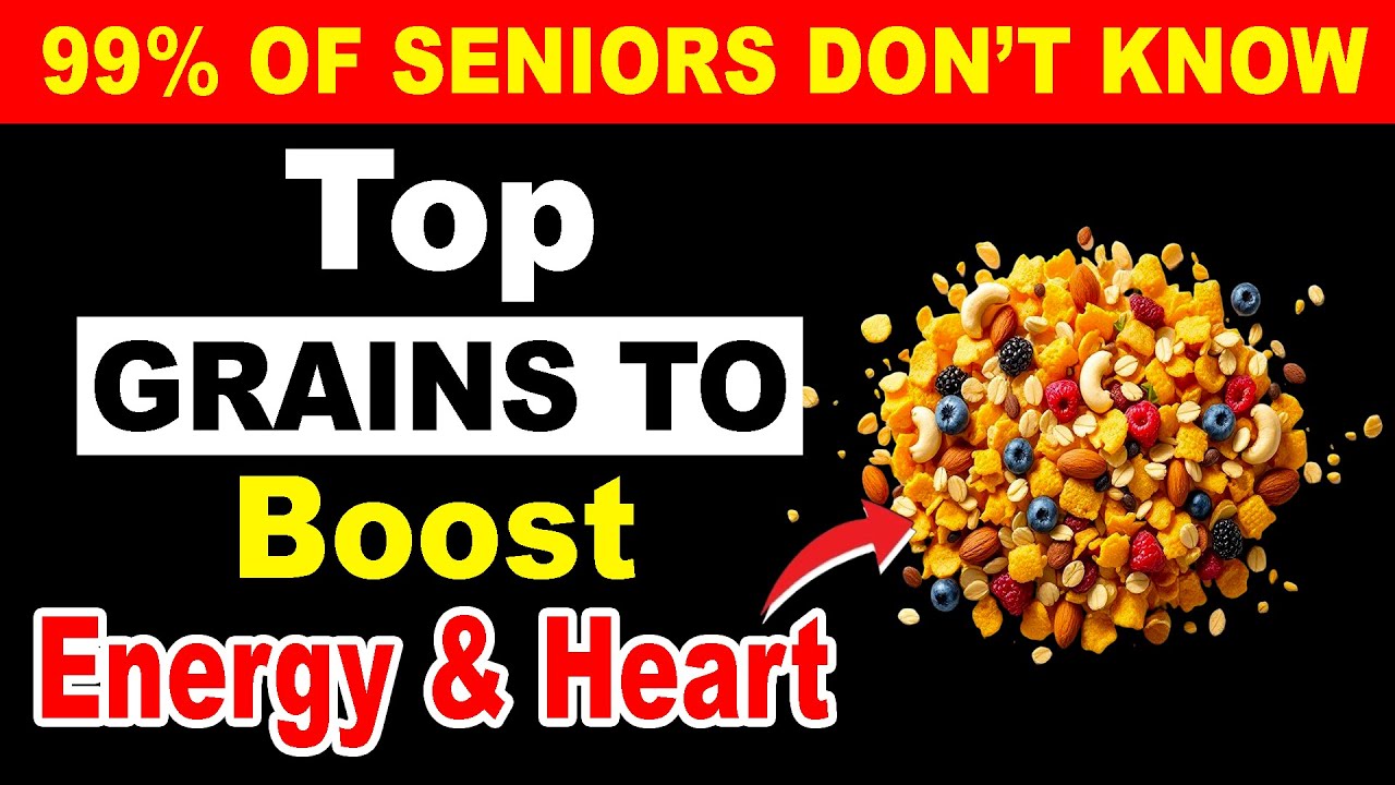 Seniors, Your Doctor Recommends These Whole Grains for Better Energy and Heart Health!