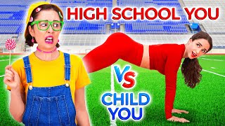Wow Child You Vs High School You Best Funny Moments By 123 Go