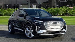 2023 Approved Used Audi Q4 e-tron 40 S line Auto 5dr 82kWh | Stoke Audi