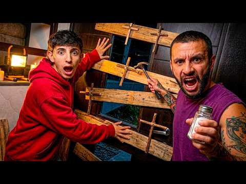 PROTEGEN LA CASA DE @PARCERICO CON CRUCES Y SAL* 