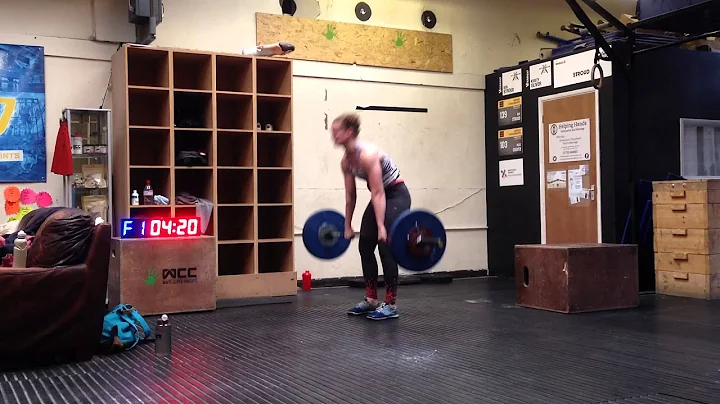 The Athlete Games - Aimee Blanchard -WOD 3a and 3b