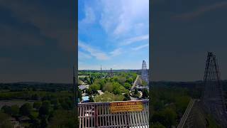 Rare, Intense, FreeFall On Demon Drop 😈 #shorts #rollercoaster #rare #pennsylvania