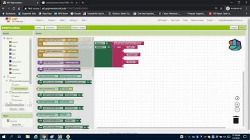 Using Email and sending Data using MIT APP INVENTOR 2 PLTW APP CREATORS