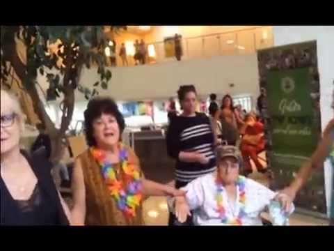 Laughter Party Cancer Center with Ruth lived & Friends laughter therapy mumbai