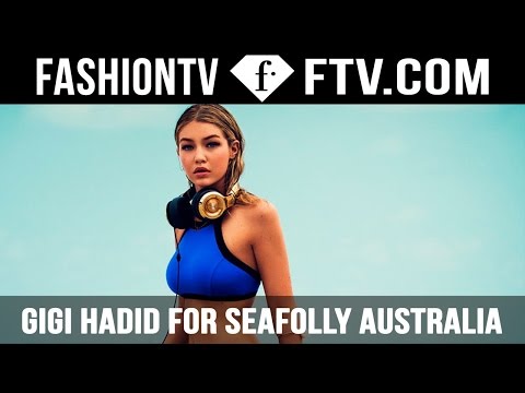Gigi Hadid for Seafolly's Summer 2015 campaign