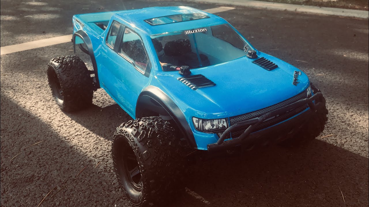 Traxxas Slash 2WD J Concepts Raptor - YouTube