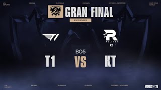 T1 VS KT - GRAN FINAL - WORLDS - 2025 - LEAGUE OF LEGENDS