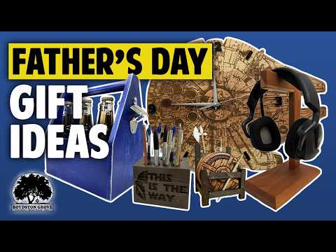 5 Easy Woodworking Projects That Make EXCELLENT Father's Day Gifts!