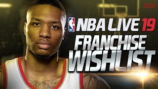 NBA Live 19 Franchise Wishlist! What NEEDS to be in Live to Surpass NBA 2K? NBA Live 19 Franchise Wishlist! What NEEDS to be in Live to Surpass NBA 2K?