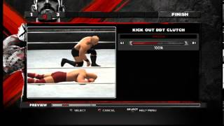WWE 13 Create-A-Finisher- Devil-Lock DDT
