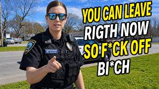 Female Cop Threatens JAIL… Then Gets COMPLETELY SHUT DOWN!  | 1st Amendment Audit
