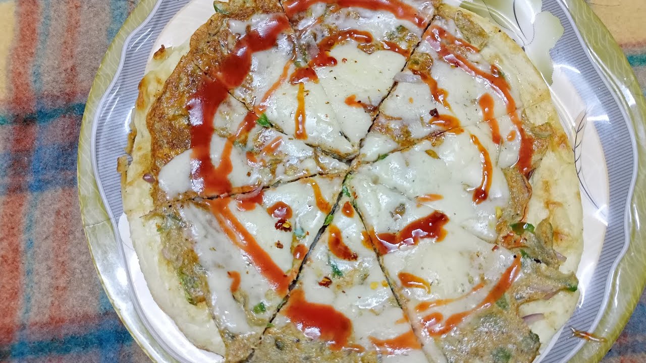 Short Pizza Roti Recipe By Cooking With Amna Quick Easy Recipe Pizza