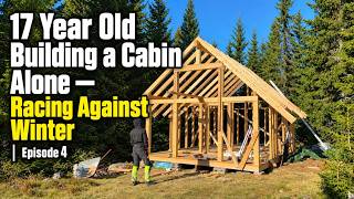 Building My Off Grid Cabin Alone — Winter Won’t Wait │ Episode 4 News