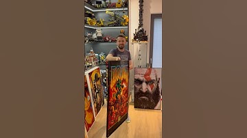 Doom Game Cover, but it’s LEGO build 🔥 #lego #legoart #doom #doomslayer #doomguy #doometernal