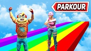 *EL MAYOR ENFADO DE HERNY EN UN PARKOUR NOOB 2* FORTNITE PARKOUR