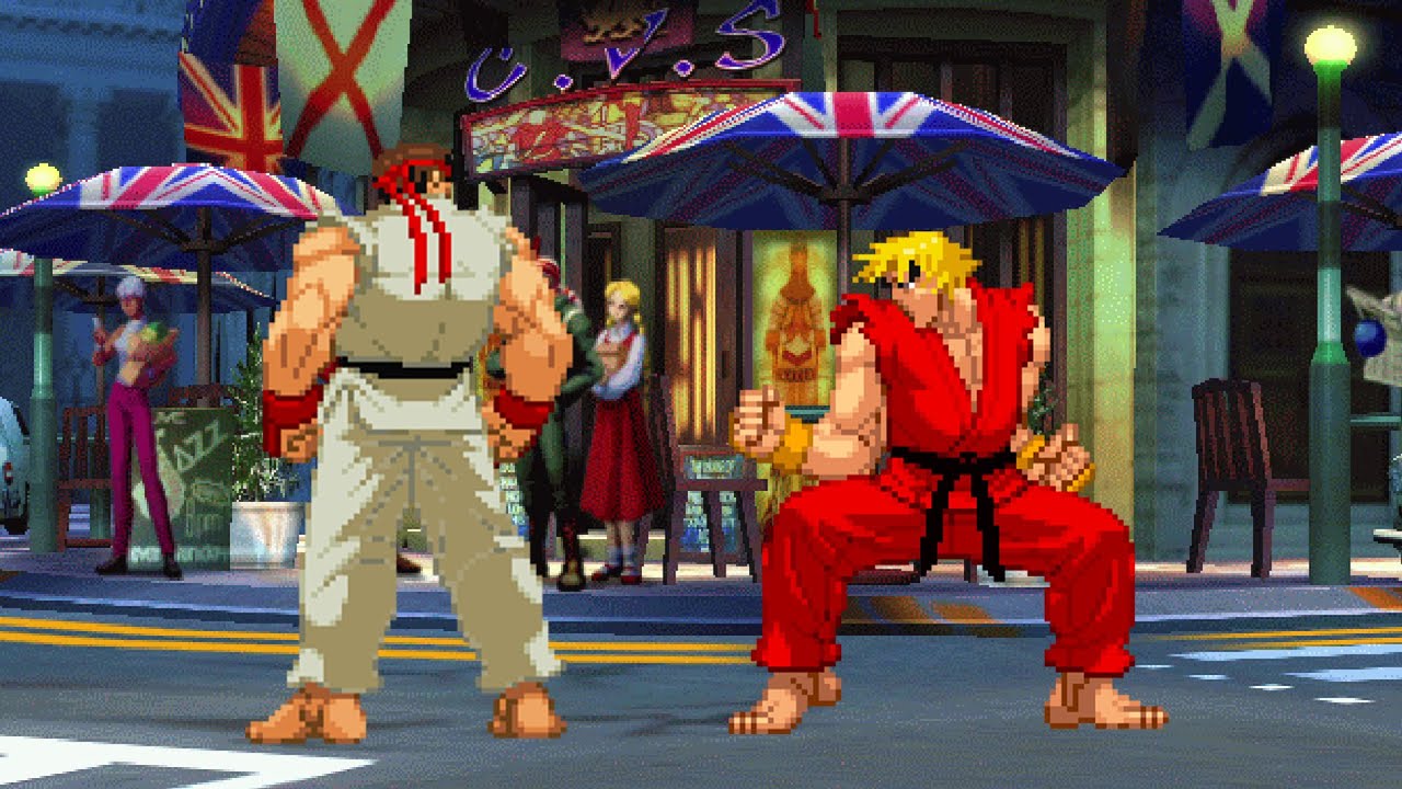 Ken Masters Vs Ryu MASTER RYU VS MASTER KEN - YouTube