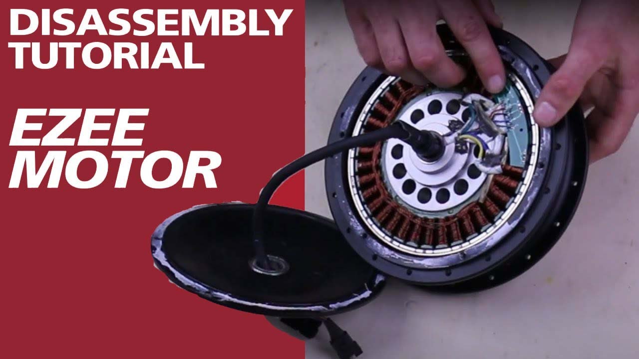 skootar driver  Update New  eZee Hub Motor Disassembly