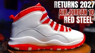 WHY WAIT UNTIL 2027 TO GET THE RED STEEL JORDAN 10 ? HERES HOW I GOT MINE NOW !!! 