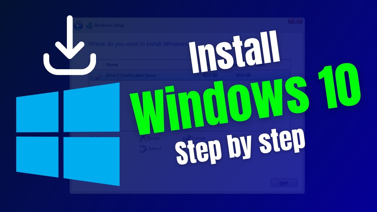 How to install Windows 10 | Don't do these mistakes | Step by Step ...