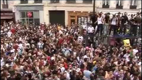 RLP@TechnoParade, Paris, sur le Char FG